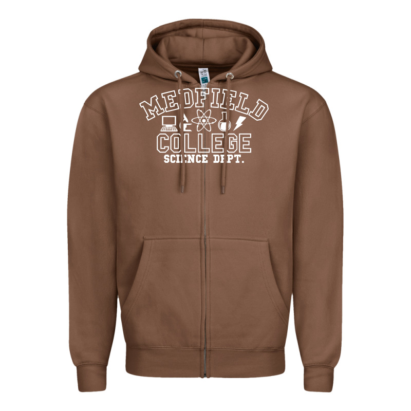 Medfield College Science Dept. Zipper Hoodie by minhPixels | Teevron