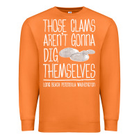 Carrot Clam Diggers Funny Quote Gift Long Beach Peninsula Premium Sweatshirt - minhPixels