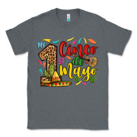 Charcoal Heather My first cinco de mayo Classic Tee - RanaPortraitStore