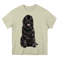 Mossy newfoundland dog Heavy Core Tee - LillyAllenDesigns