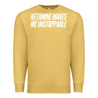 Antique Gold Ketamine  with Saying  Drugs Khole Dose Gift Idea Premium Sweatshirt - minhPixels