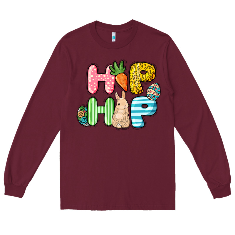 Hip Hop Easter Day Long Sleeve Tee by HowdyJamesFarm | Teevron