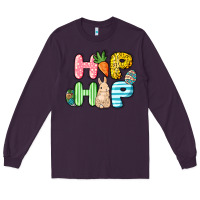 Plum Hip hop Easter Day Long Sleeve Tee - HowdyJamesFarm