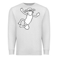 Oatmeal Heather shaun the sheep Premium Sweatshirt - minhPixels