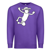 Purple shaun the sheep Premium Sweatshirt - minhPixels