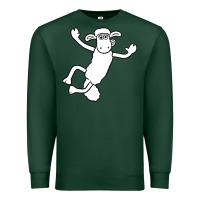 Sports Green shaun the sheep Premium Sweatshirt - minhPixels