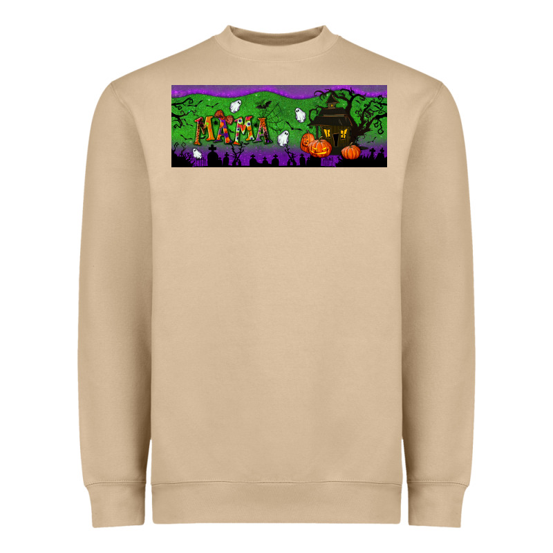 Halloween Mama 11 Oz Mug Heavyweight Sweatshirt by BundleAndBundleShop | Teevron