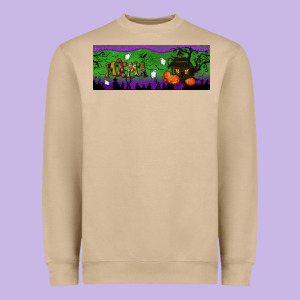 Halloween Mama 11 Oz Mug Heavyweight Sweatshirt Designed By Bundleandbundleshop