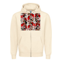 Sandshell Merry Christmas Zipper Hoodie - CowhideDigitalArt