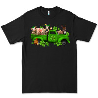Black st patricks farm animals truck Premium Tee - Jasminsmagicworld
