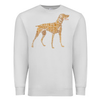 Dove Grey Vizsla Dog Owner Funny Gift I Love My Vizsla Dog Vizsla Premium Sweatshirt - minhPixels