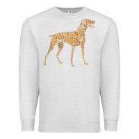 Oatmeal Heather Vizsla Dog Owner Funny Gift I Love My Vizsla Dog Vizsla Premium Sweatshirt - minhPixels