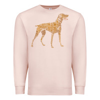 Pale Pink Vizsla Dog Owner Funny Gift I Love My Vizsla Dog Vizsla Premium Sweatshirt - minhPixels