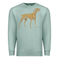 Seafoam Vizsla Dog Owner Funny Gift I Love My Vizsla Dog Vizsla Premium Sweatshirt - minhPixels