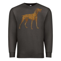 Smoke Vizsla Dog Owner Funny Gift I Love My Vizsla Dog Vizsla Premium Sweatshirt - minhPixels