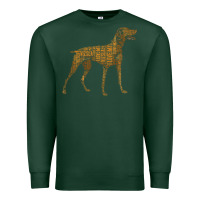 Sports Green Vizsla Dog Owner Funny Gift I Love My Vizsla Dog Vizsla Premium Sweatshirt - minhPixels