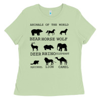 Matcha Anımals Of The World Ladies Tee - Bettercallsaul
