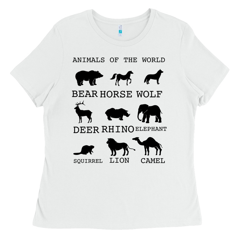 Anımals Of The World Ladies Tee by Bettercallsaul | Teevron