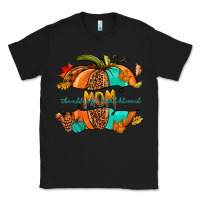 Black thankful grateful blessed mom pumpkin Classic Tee - NancyCooperArtShop