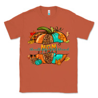 Copper thankful grateful blessed mom pumpkin Classic Tee - NancyCooperArtShop