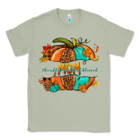 Matcha thankful grateful blessed mom pumpkin Classic Tee - NancyCooperArtShop