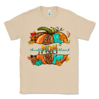 Mushroom thankful grateful blessed mom pumpkin Classic Tee - NancyCooperArtShop
