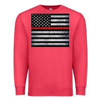 Cardinal thin red line American flag metal floor Premium Sweatshirt - Artiststas