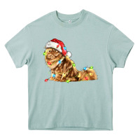 Arona christmas persian cat Heavy Core Tee - LillyAllenDesigns