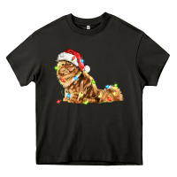 Asphalt christmas persian cat Heavy Core Tee - LillyAllenDesigns