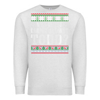 Oatmeal Heather Why Is The Carpet All Wet Todd Ugly Sweater Funny Gift Premium Sweatshirt - minhPixels