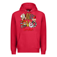 Cardinal One Loved Teacher Premium Hoodie - FaDigitalArtStudio