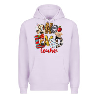 Lilac One Loved Teacher Premium Hoodie - FaDigitalArtStudio