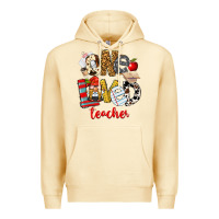 Pina Colada One Loved Teacher Premium Hoodie - FaDigitalArtStudio