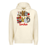 Sandshell One Loved Teacher Premium Hoodie - FaDigitalArtStudio