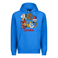 True Royal One Loved Teacher Premium Hoodie - FaDigitalArtStudio