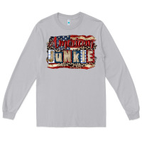 Moon Dust American junkie 4th of july Long Sleeve Tee - CowGirlArtShop