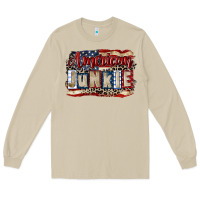 Mushroom American junkie 4th of july Long Sleeve Tee - CowGirlArtShop