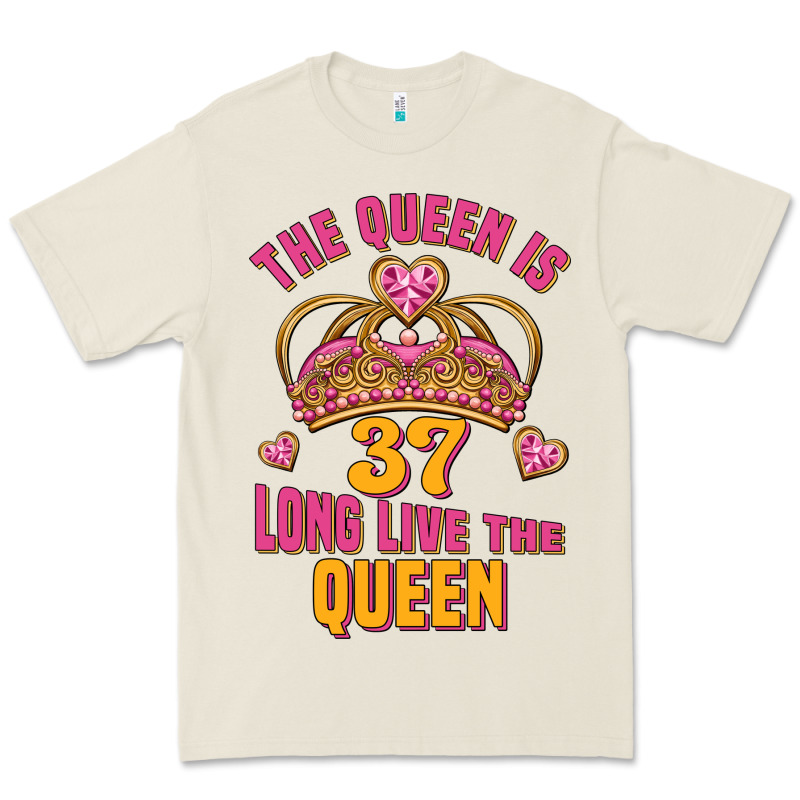 The Queen Is 37 Long Live The Queen Kopya Premium Tee by Jasminsmagicworld | Teevron