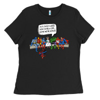 Black Superheros Ladies Tee - Bettercallsaul