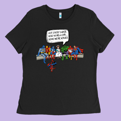 Superheros Ladies Tee Designed By Bettercallsaul