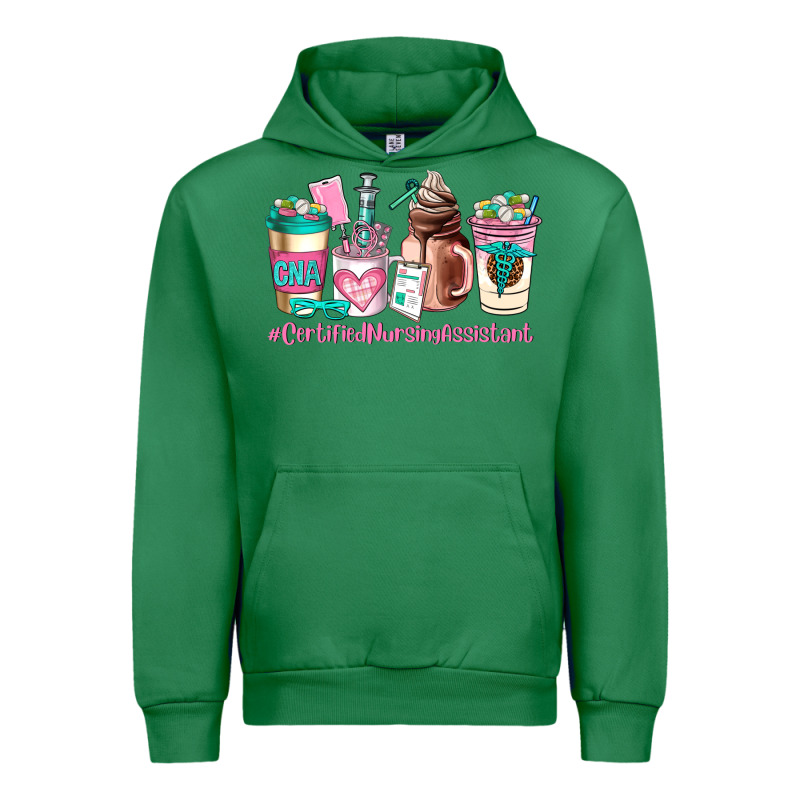 Cerified Nursing Assistant Coffee Cup Urban Hoodie by AdoDesignShop | Teevron