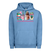 Pigment Pebble Blue cerified nursing assistant coffee cup Urban Hoodie - AdoDesignShop