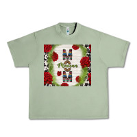 Oil Green mexican mom with roses Urban Heavy Tee - TumblerDesignByShophia