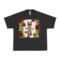 Pigment Black mexican mom with roses Urban Heavy Tee - TumblerDesignByShophia