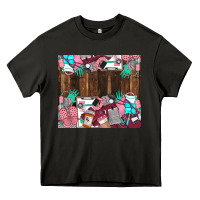 Asphalt custom name Heavy Core Tee - LillyAllenDesigns