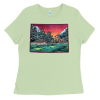Matcha Colorado Scenery Map Ladies Tee - Bettercallsaul