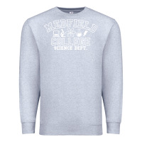 Heather Grey Medfield College Science Dept. Premium Sweatshirt - minhPixels