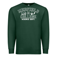 Sports Green Medfield College Science Dept. Premium Sweatshirt - minhPixels