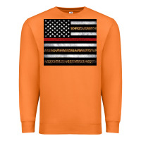 Carrot thin red line American flag leopard Premium Sweatshirt - Artiststas