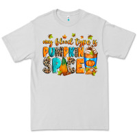 Dove Grey My blood type is pumpkin spice Premium Tee - RanaPortraitStore